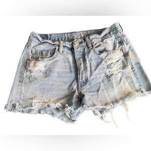 American Eagle Outfitters Women’s Distressed Denim Shorts – Size 6